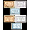 Image 1 : Tresorerie Aux Armees (Army Treasury), ND (1917) Issue Banknote Trio