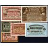 Image 1 : Darlehnskasse Ost, State Loan Bank East, 1918 Issue, Group of 6 Issued Banknotes