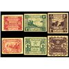 Image 1 : Empire Cherefien, Protectorat de la Republique Francaise, 1944 Emergency Issue , Trio of Issued Note