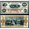 Image 1 : Banco Nacional del Peru, 1877 Provisional Issue Specimen Banknote Without Overprint.