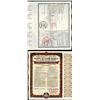 Image 1 : Republique Chinoise, 1925, Lot of 10 $50 5% I/U Bonds. "Boxer Loan"