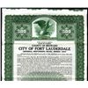 Image 1 : City of Fort Lauderdale, 1936, $500 Specimen Bond.