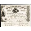 Image 1 : Vermont Marble and Soap Stone Co., 1856, 100 Shares I/U Stock, Possibly 1st use of ABNC imprint on s
