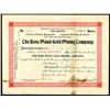 Image 1 : Rose Maud Gold Mining Co., 1900 Stock Certificate - Cripple Creek.