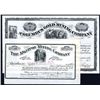 Image 1 : Mining Stocks Lot of 2. 1880's.