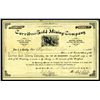 Image 1 : Carriboo Gold Mining Co., 1887, 500 Shs. I/U Stock.