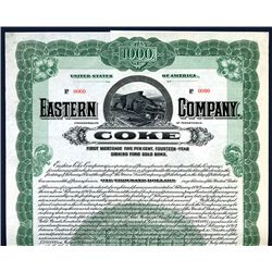 Eastern Coke Co., Specimen Bond - Mining & Steel Production Related.