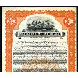 Continental Oil Co., Specimen Bond.