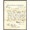 Image 1 : Francis Spinner, 1862 Holographic Autographed Letter As Treasurer of the U.S..
