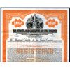 Image 1 : Peoria, Decatur and Evansville Railway Co., 1886, $1000 Specimen Bond.