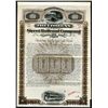 Image 1 : Citizens' Street Railroad Co., 1895, $1000 Specimen Bond.