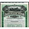 Image 1 : Indiana, Decatur and Western Railway Co., 1895, $1000 Specimen Bond.