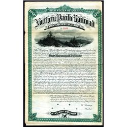 Northern Pacific Railroad Co., Missouri Division, 1879, $1000 Specimen Bond.