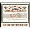 Image 1 : Delaware Shore Rail Road Company, 1875 Specimen or Proof Bond From Leonhardt Archives.