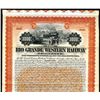 Image 1 : Rio Grande Western Railway Co., 1899, $1000 Specimen Bond.