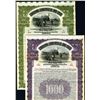 Image 1 : Carolina, Clinchfield and Ohio Railway, Lot of 2 1920's Specimen Bonds.