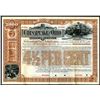 Image 1 : Chesapeake and Ohio Railway Co., 1892, $1000 Specimen Bond.