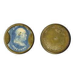 J. Gault, 1 Cent, Encased Postage.