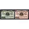 Image 1 : Cairo & St. Louis Railroad Obsolete Scrip Note Pair.