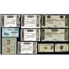 Image 1 : Obsolete Scrip Note Group from Ohio and New Hampshire.