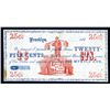 Image 1 : Brooklyn, New York, Colorful Tea Company Scrip Note.