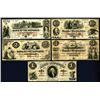 Image 1 : Bank of the Republic, 1855 Obsolete Banknote Set.