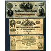 Image 1 : Confederate States of America, 1862 Issue Trio.