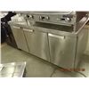 Image 2 : RANDEL STAINLESS STEEL COMMERCIAL RESTRAUNT PREP COUNTER WITH BUILT IN REFRIGERATION COMPARTMENT