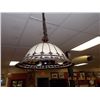Image 3 : TIFFANY STYLE LEADED STAINED GLASS HANGING LITE