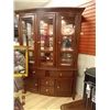 Image 1 : GLASS CHINA CABINET - 2PC