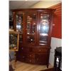 Image 2 : GLASS CHINA CABINET - 2PC