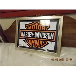 MOTOR HARLEY DAVINDSON CO. FRAMED PRINT