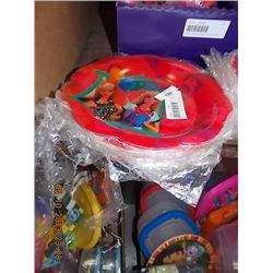 STACK OF NEW BARBIE PLATES