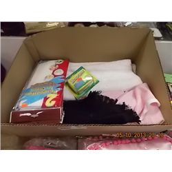 BOX - NEW - TOWELS & CLEANING CLOTHES