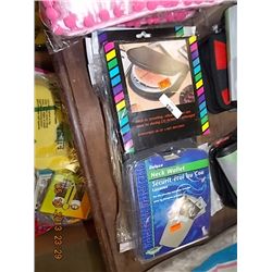 VISOR CD HOLDERS, CD HOLDER, NECK WALLETS