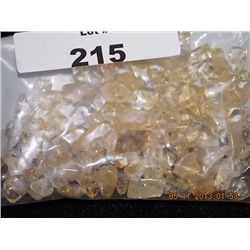 BAG JEM BEADS - YELLOW