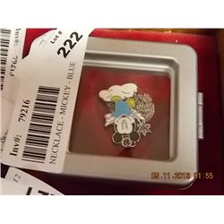 NECKLACE - MICKEY - BLUE