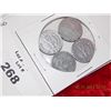 Image 1 : NAZI ZINC COIN - WW2 - 4PC