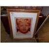Image 1 : FRAMED VINTAGE PRINT - BOY