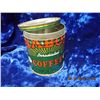 Image 3 : VINTAGE NABOB COFFEE TIN - KEY OPENNED - NO KEY