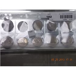 ASSORTED COINS - 10