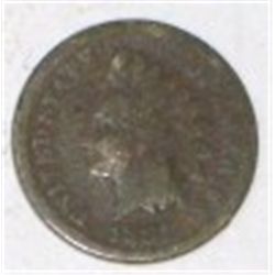 1881 INDIAN HEAD PENNY RED BOOK VALUE IS $5.00+ *NICE EARLY GOOD GRADE*!!