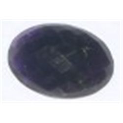 25.85 CARAT NATURAL AMETHYST *HUGE* OVAL DIAMOND CUT & FACETED *MINED IN AFRICA* UNTREATED!!
