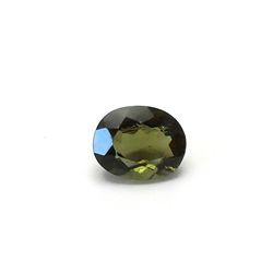 Beautiful Oval Cut Moldavite  2.50 carat
