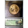 Image 1 : 2000-P  SACAGAWEA ICG-MS64 DIES ROTATED 340°   $1