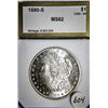 Image 1 : 1880-S MS62 MORGAN DILLAR VAM-69
