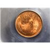 Image 1 : 1946  S/S PENNY MS-64 RPM-9 / RED