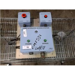 DX-7 Laser Interlock Access Station (print sequence:) F537