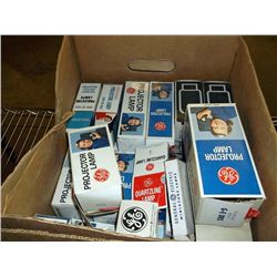 Box: Assorted Projector Lamp Lights (print sequence:) F503