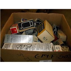 Box: Assorted Projector Lamp Bulbs (print sequence:) F503